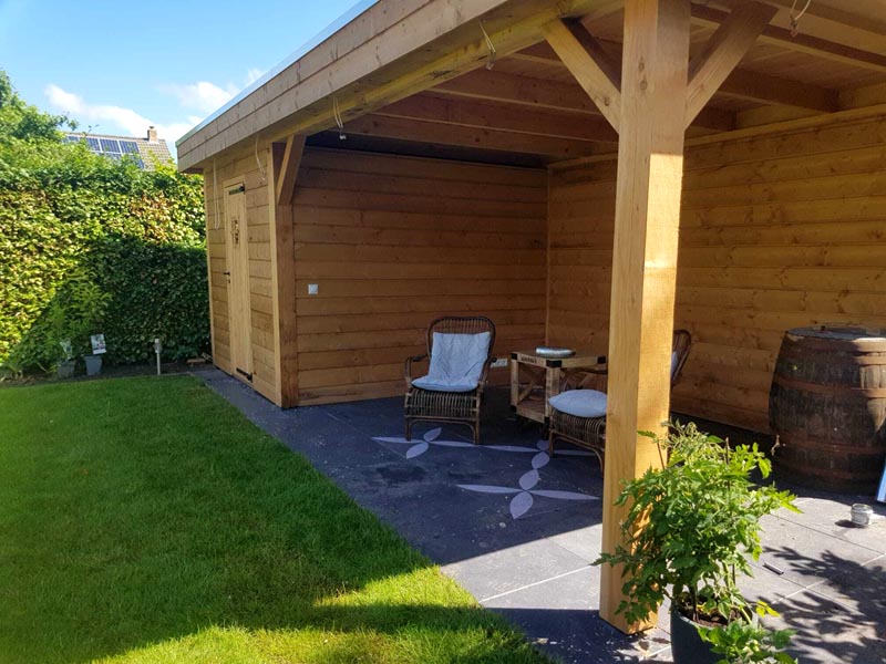 Project 1 - Grote overkapping in tuin