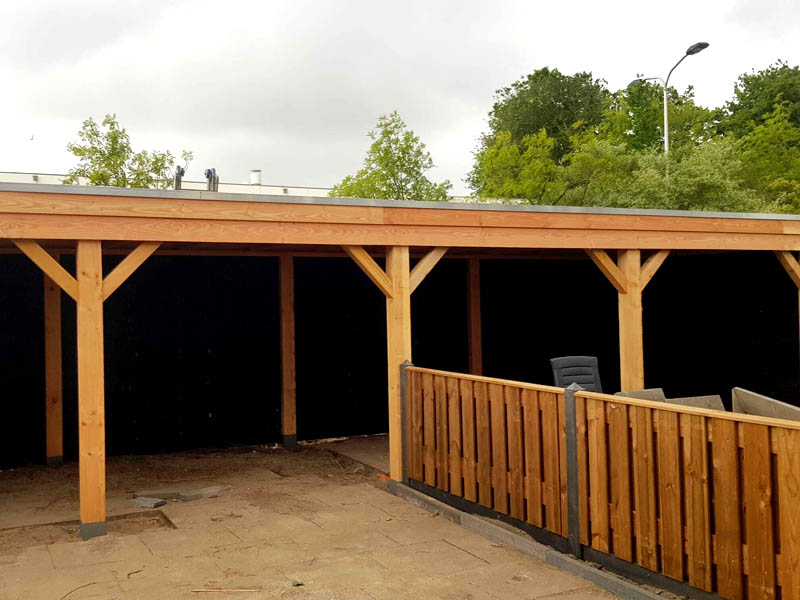 Project 6 - Montage grote tuin overkapping